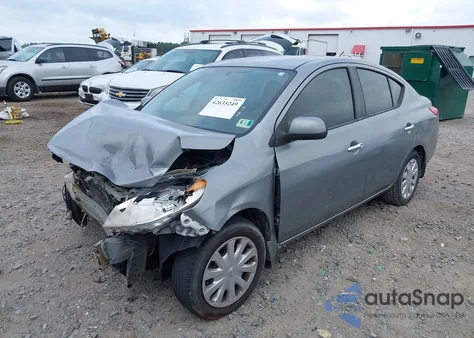 2012 Nissan Versa 1.6 Sv из США, поврежденный, VIN 3N1CN7AP0CL881800